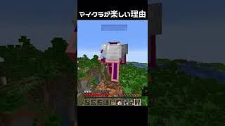 マイクラが楽しい理由 #マイクラ