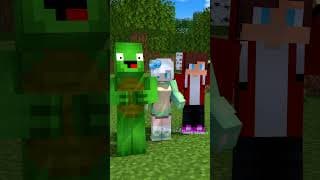 The Power of JJ Sister💪 - MAIZEN Minecraft Animation #shorts