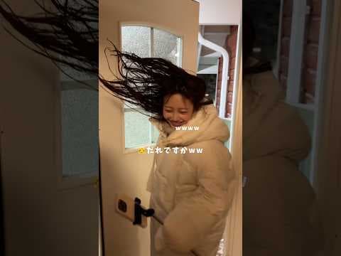 −25°極寒すぎて髪の毛全部凍った