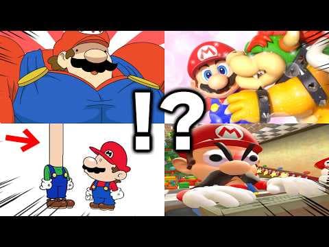 【総集編】ツッコミどころ満載な『マリオのおもしろ動画』を見ようぜwwwww【shorts】【NEW Super Mario Bloopers】【switch】【任天堂】