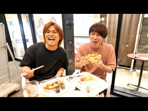 相方とカフェに行きましたね。