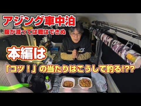 【アジング】「コツ！」という当たりはこうして釣ればいい！？？（≧∇≦）m(_ _)m