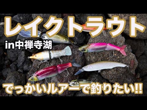 レイクトラウトをビッグベイトで釣ってみたい！in 中禅寺湖