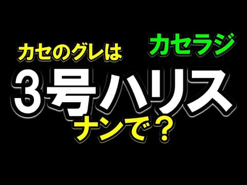 【カセラジ】カセのグレ釣りで3号ハリスを使う理由