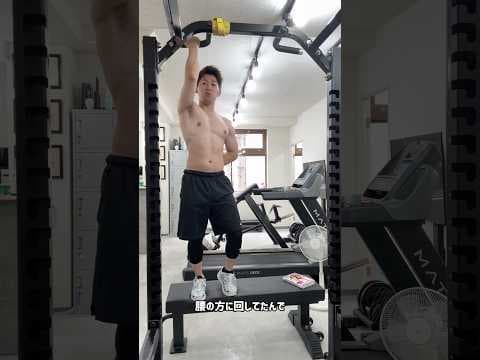 最強の背筋トレーニングである片腕懸垂やってみた