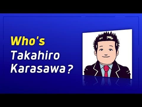 【NFT】Who's Takahiro Karasawa?
