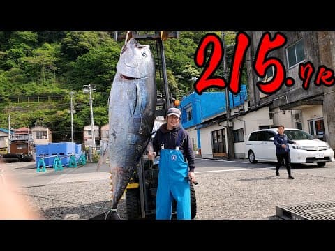 【衝撃】はじめてクロマグロを釣ったら化け物だった...（2023/4/18・森竜丸）