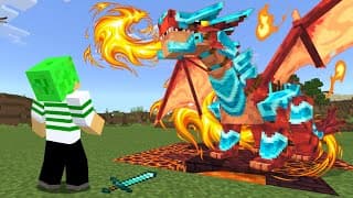 倒したドラゴンを仲間にして育てられる世界でサバイバル【マインクラフト】