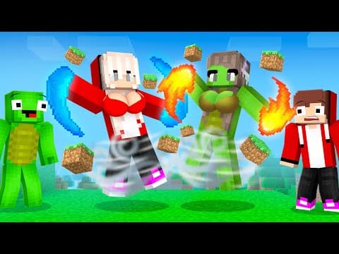 まいぜんシスターズ : 善一の妹とマイキーちゃんが魔法使いになった (まい泉マインクラフトアニメーション)