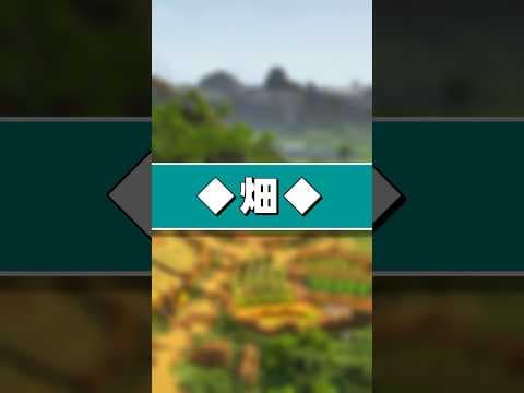 【初心者vs建築歴10年】マイクラで畑を作るときの違い #マインクラフト #shorts