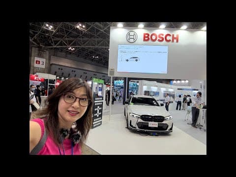 【今日から開催「オートサービスショー2025」】会場からゆるゆるLIVE⭐️ボッシュ＆SOJITSUブースから！yumi yoshida【吉田由美ちゃんねる】 がライブ配信中！