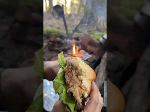 【キャンプ飯】タルタルチキンサンド#ソロキャンプ #レシピ #asmr