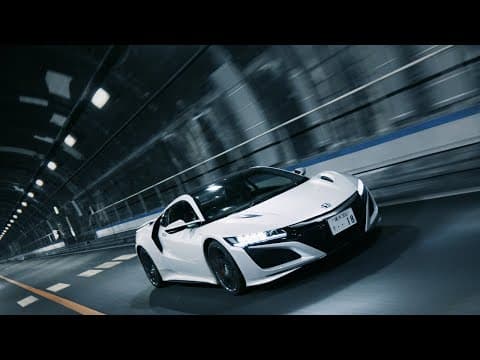 HONDA NSX 夜のドライブ｜Night Highway Drive in TOKYO JAPAN 4K