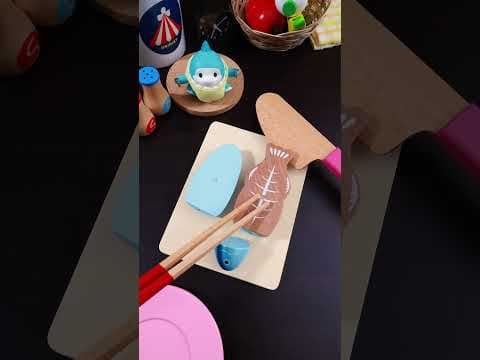 Stop Motion | How to handle fish. [KomadoriSaurus]