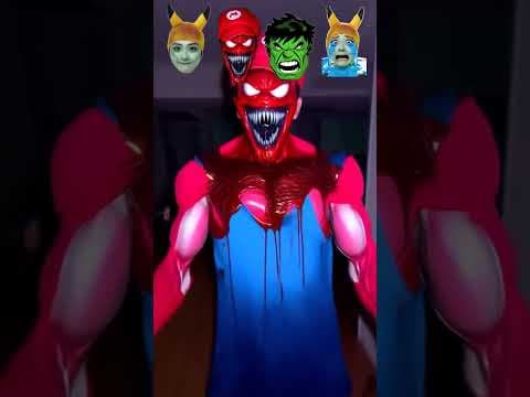 Zombie Pikachu Was NOT Scary AT ALL for Hulk Mario 🤯🚪🧟‍♀️😭💦 #humor #comedy #funny