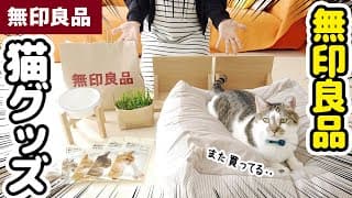 ついに無印良品から猫グッズが発売されたので爆買いしてみた