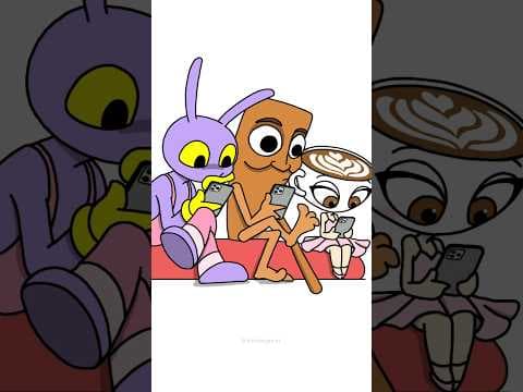 Tung Tung Tung Sahur vs Ballerina Cappuccina vs JAX🤣Charge Your Phone Battery!!🤣#animation #memes
