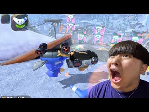 新作マリオーカートワールドで煽られたがーどまんが本気でブチギレた動画