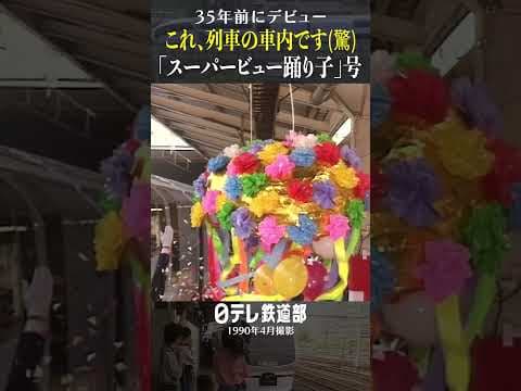 【バブリ～】『スーパービュー踊り子』号デビュー当時〔日テレ鉄道部〕
