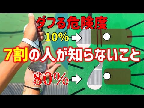 右にボールを置く人必見！ほとんどのゴルファーが知らないこと…。【ゴルフレッスン】
