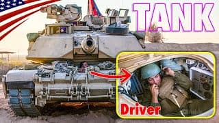 Inside the Driver’s Seats: 70-Ton Beast Tank M1 Abrams in Action