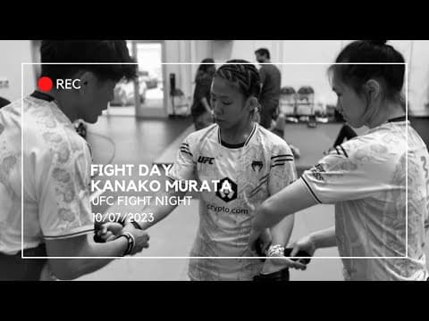 Kanako Murata - UFC Fight Night 10/07/2023 Fight Day