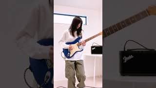 Bling-Bang-Bang-Born - Creepy Nuts【Yumiki Erino #guitararrangement】#shorts #bbbb