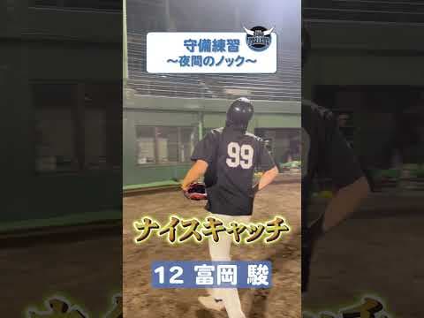 【練習中のハプニング】キャッチャーノック中にノッカーがまさかの暴走ｗ