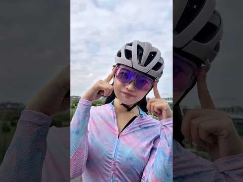 【ロードバイク女子】 新作ジャージに早着替え！