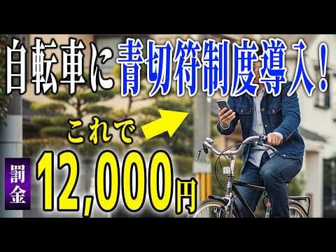 【青切符制度導入】自転車のながら運転で反則金！罰金を払わないためにも弁護士が わかりやすく解説！