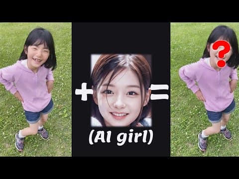 AIで顔交換＆アニメ化してみた！Let’s Face Swap 😀+ 😉 👉 🤩?!!!