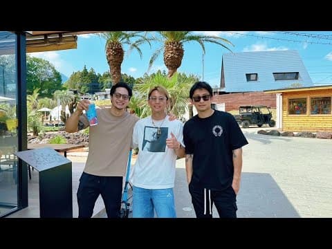 戦友の飯田とAKATSUKI Villageへ行ってみた