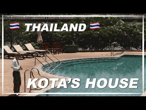 【🇹🇭ROOM TOUR🇹🇭】三浦孝太のタイ滞在時の広すぎる家を紹介！