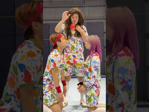 【キスしたw】落ちてくるボールを顔ではさめww#shorts