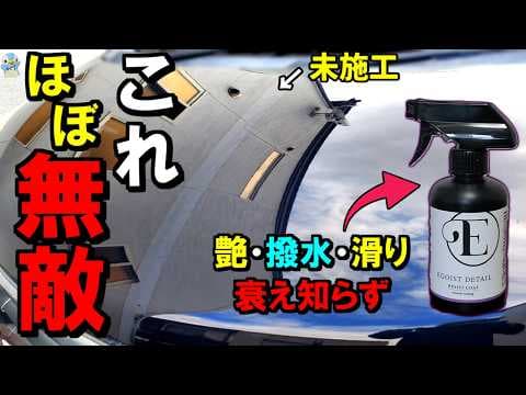 【超驚愕】レジストコートが”ほぼ無敵”すぎるコーティング剤でした⋯！【EGOIST DETAIL/Car Concierge/洗車】