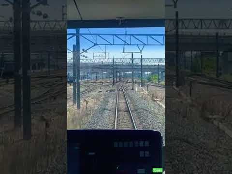 越谷貨物ターミナル 越谷方 構内配線