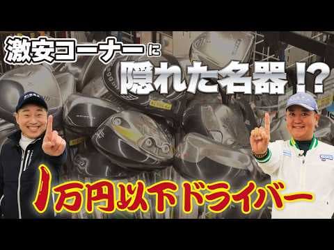 売れっ子大集合！1万円以下で買える“神コスパ”ドライバー【QP関】【ゆうぞう】