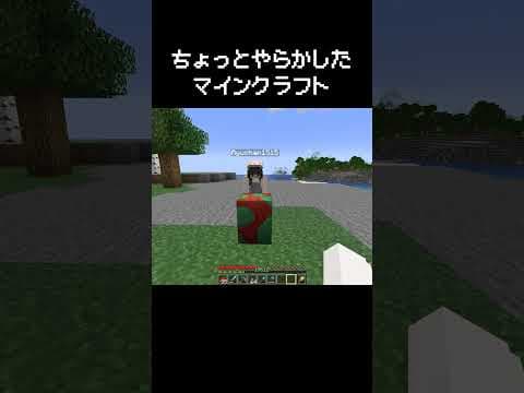 マイクラでちょっとやらかした瞬間