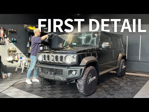 SUZUKI JIMNY NOMADE FIRAST DETAIL | CAR WASH | CAR DETAIL | ASMR