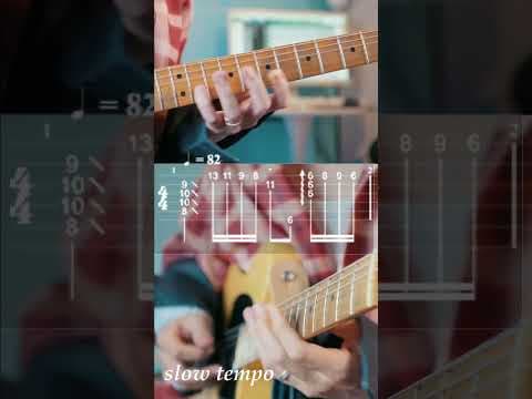 『TAB譜』Vinyl/King Gnu　intro　 #guitarist  #ギター#shorts