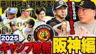 【阪神総評】レギュラーと控えの差が気になる!!第３の捕手は藤田を推薦？期待の若手は誰‼︎阪神キャンプを取材して気になった点を語ります【プロ野球】【阪神】