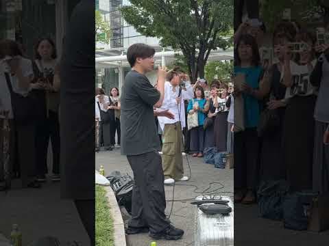 『君という名の翼』コブクロ/cover 髙橋一輝・三浦風雅 川崎路上ライブ 2025.6.15