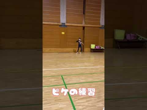 【バレエレッスン】親子でバレエ自主練習してみた 【ピケ】【ballet】#shorts