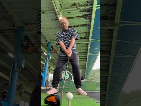 5.5度ドライバーショット #ゴルフ #golf #パーシモンHAGE