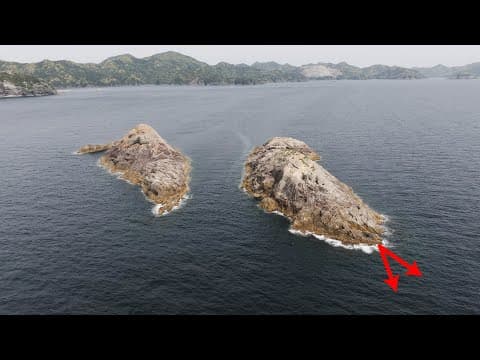 【春爆】どれだけ大物が沸いてるの！？巨大無人島へ上陸したら次々に魚が食ってきて驚愕