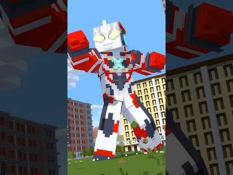 マイクラ世界のウルトラマンX #shorts