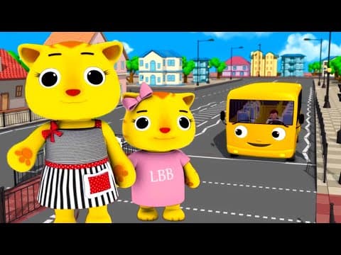 🚦 ピッ！とまって！こうつうあんぜんたいそう | 童謡と子供の歌 | 教育アニメ -リトルベイビーバム | 知育動画 | Little Baby Bum Japanese