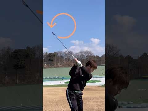 How to swing a golf club!! ナイスショットの秘訣 #golf #ゴルフ #골프