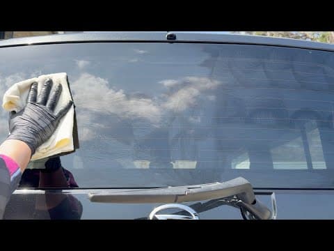 ガラスの洗車に困ったらとにかくこれ