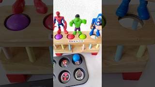 【Music＃1002】Spider-Man toys Oody satisfying ASMR #shorts #spiderman #asmr @marblerun-asmr